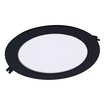 Rabalux - LED Iegremdējama lampa LED/18W/230V d. 22 cm melna