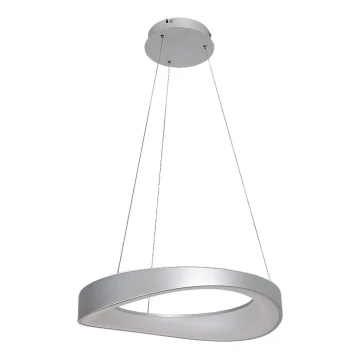 Rabalux - LED Lustra ar auklu LED/56W/230V 3000K sudraba