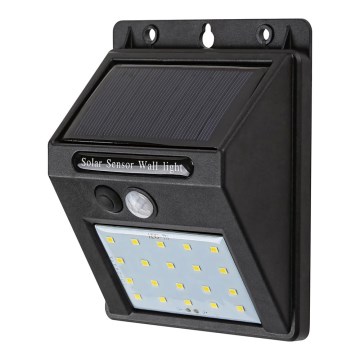 Rabalux - LED Saules enerģijas sienas lampa ar sensoru IP44