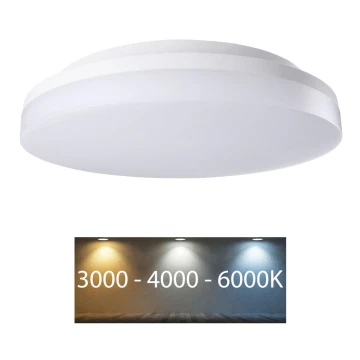 Rabalux - LED Vannas istabas griestu gaismeklis LED/18W/230V IP54 3000K/4000K/6000K