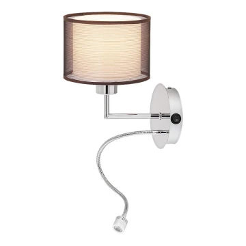 Rabalux - Sienas lampa E27/60W + LED/1W