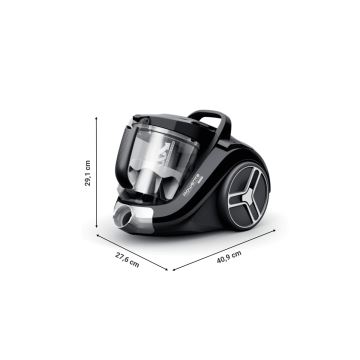 Rowenta - Putekļu sūcējs bez maisa COMPACT POWER XXL 2,5l 900W/230V melna