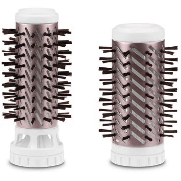 Rowenta - Rotējoša matu ķemme PREMIUM CARE 1000W/230V rozā/balta