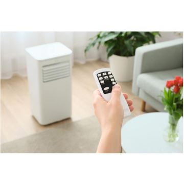 Sencor - Viedais mobilais gaisa kondicionieris 3in1, ieskaitot visus piederumus 760W/230V 7000BTU Wi-Fi + tālvadības pults