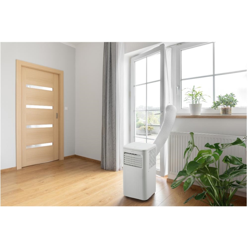 Sencor - Viedais mobilais gaisa kondicionieris 3in1, ieskaitot visus piederumus 760W/230V 7000BTU Wi-Fi + tālvadības pults