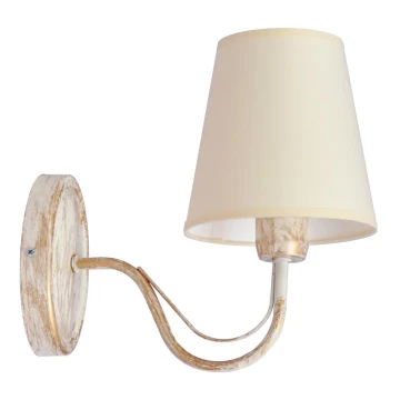 Sienas lampa MALBO 1xE27/60W/230V bēša