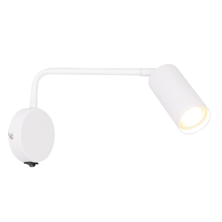 Sienas lampa TINA 1xGU10/15W/230V balta