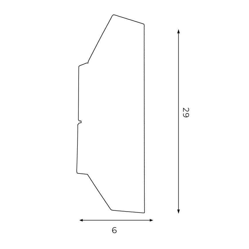 Sienas lampa WALL 2xGU10/8W/230V melna