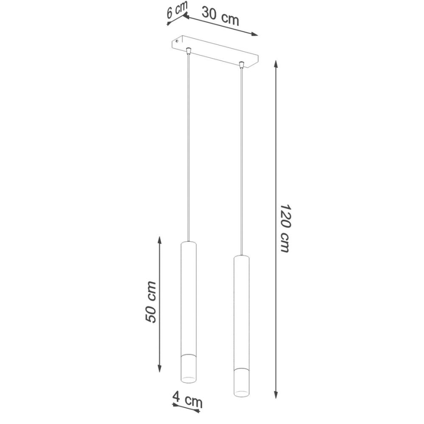 Lustra ar auklu VIZIER 2xG9/40W/230V balta