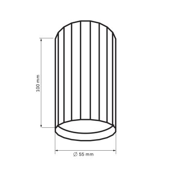 Starmetis NICEA 1xGU10/10W/230V balta