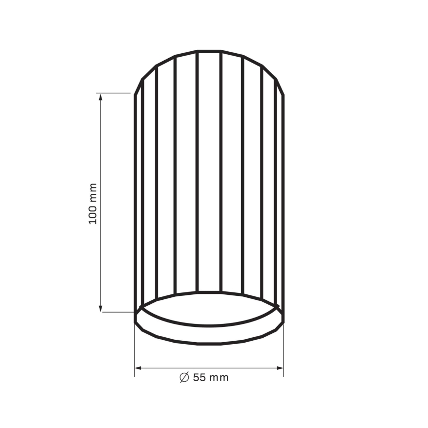 Starmetis NICEA 1xGU10/10W/230V balta