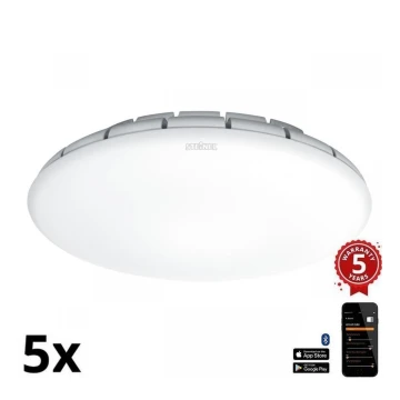 Steinel 081928 - KOMPLEKTS 5x LED Griestu lampa ar sensoru RS PRO S10 SC LED/9,1W/230V 4000K