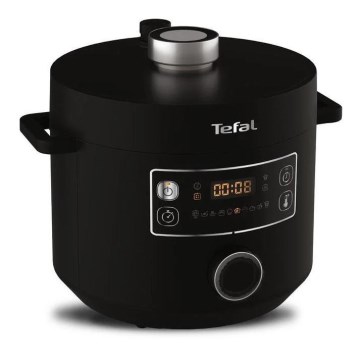 Tefal - Daudzfunkcionāls elektriskais katls TURBO CUISINE 4,8 l 1090W/230V melna