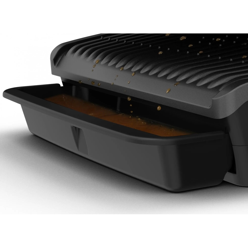 Tefal - Kontaktgrils OPTIGRILL ELITE 2000W/230V melna