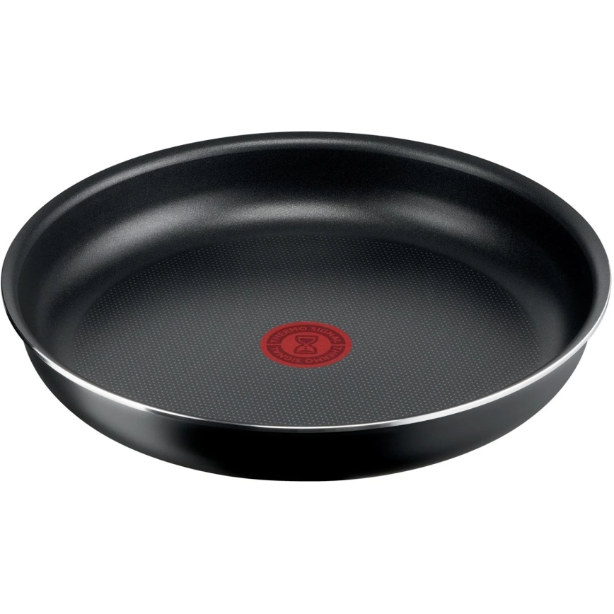 Tefal - Pannu komplekts 3 gab. INGENIO EASY COOK & CLEAN BLACK