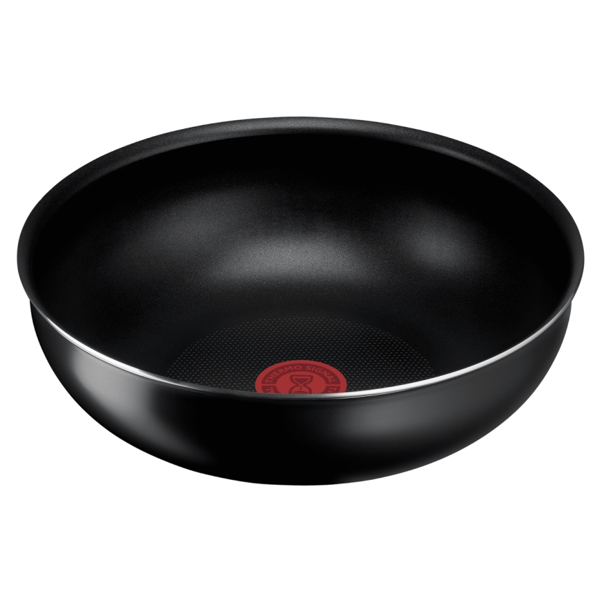 Tefal - Pannu komplekts 3 gab. INGENIO EASY COOK & CLEAN BLACK