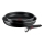 Tefal - Pannu komplekts 3 gab. INGENIO EASY COOK & CLEAN BLACK