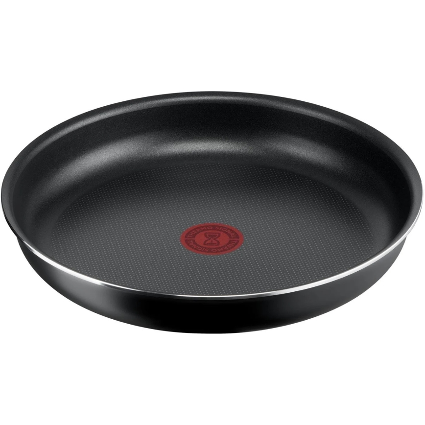 Tefal - Pannu komplekts 3 gab. INGENIO EASY COOK & CLEAN BLACK