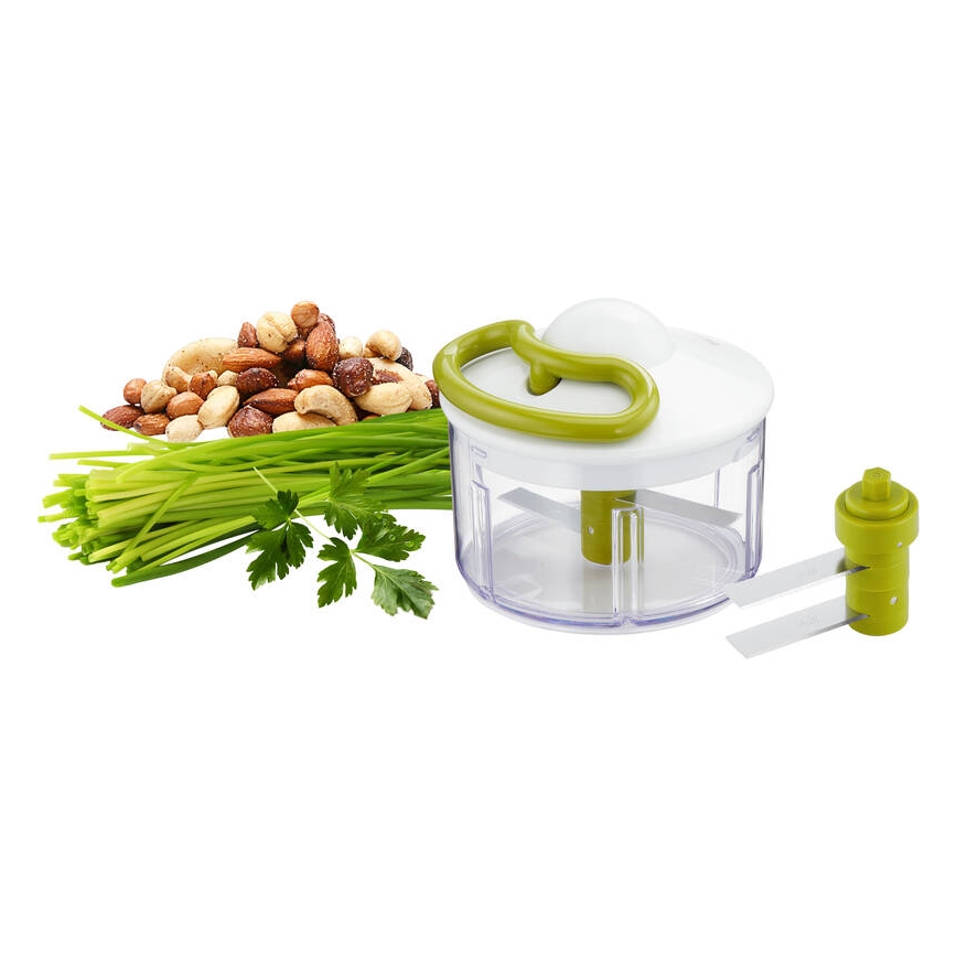 Tefal - Smalcinātājs 5 SECOND CHOPPER 500 ml zaļa/balta