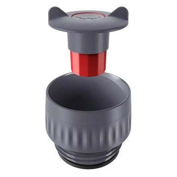 Tefal - Termo krūze 360 ml EASY TWIST MUG nerūsējošs tērauds/rozā