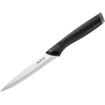 Tefal - Universāls nerūsējoša tērauda nazis COMFORT 12 cm hroms/melna