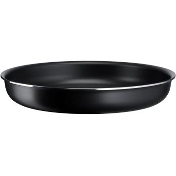 Tefal - Virtuves trauku komplekts 3 gab. INGENIO EASY COOK & CLEAN BLACK