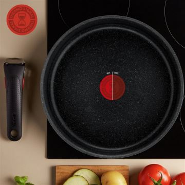 Tefal - Virtuves trauku komplekts 4 gab. INGENIO BLACK STONE