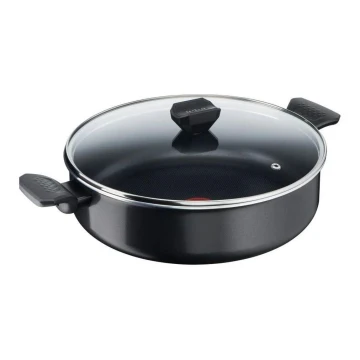 Tefal - Zems katls ar vāku  SIMPLY CLEAN 28 cm