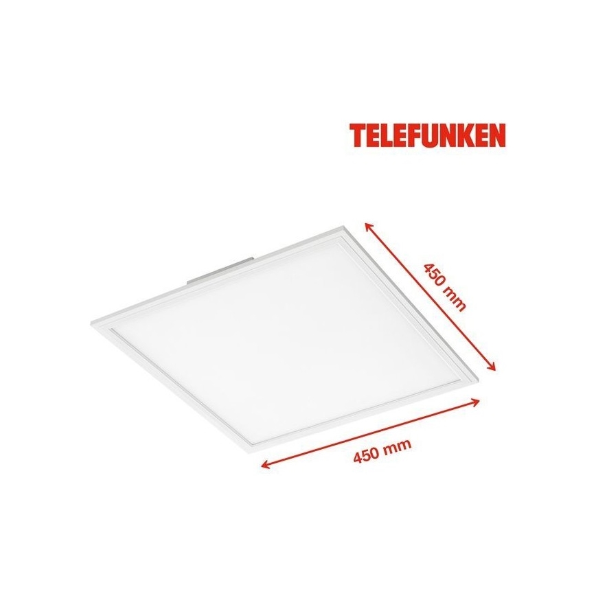 Telefunken 308806TF - LED Virsapmetuma panelis ar sensoru LED/25W/230V 4000K