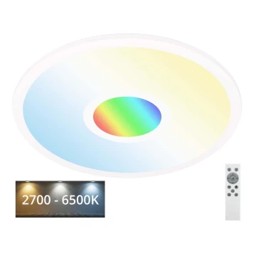 Telefunken 319306TF - LED RGBW Aptumšojama lampa LED/22W/230V 2700-6500K + tālvadības pults