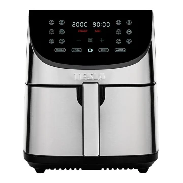 TESLA Electronics AirCook - Daudzfunkcionāla digitālā karstā gaisa fritēšanas ierīce 8 l, 1700W/230V