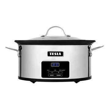 TESLA Electronics SlowCook - Lēnas gatavošanas ierīce 5,6 l 250W/230V