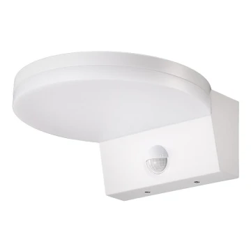 Top Light - LED Āra sienas lampa ar sensoru NOVARA LED/15W/230V IP65 balta