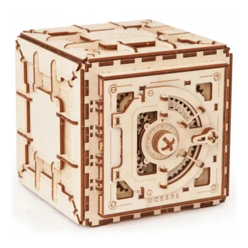 Ugears - 3D koka mehāniskā puzle Safe