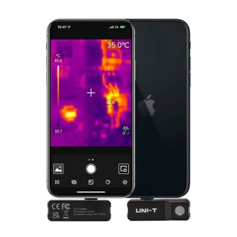 Uni-T - Termokamera lightning priekš iPhone