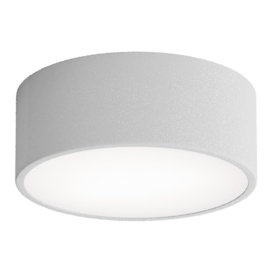 Vannas istabas griestu lampa CLEO 1xE27/24W/230V d. 20 cm pelēka IP54