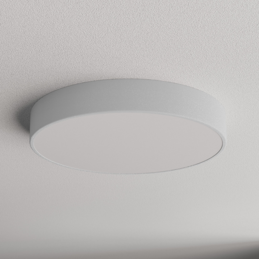 Vannas istabas griestu lampa CLEO 4xE27/24W/230V d. 50 cm pelēka IP54