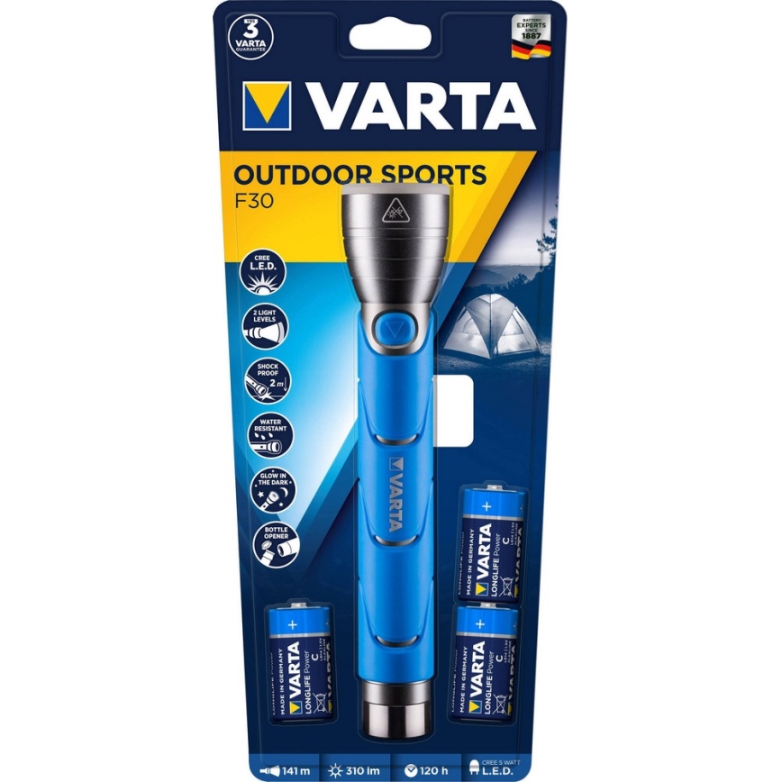 VARTA 18629 - LED Lukturis LED/5W/3xC