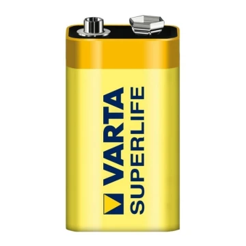 Varta 2022 - 1 gb Cinka-karbona baterija SUPERLIFE 9V