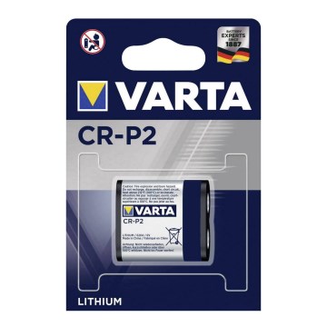 Varta 6204301401 - 1 pc litija foto baterija CR-P2 6V