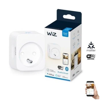 WiZ - Viedā kontaktligzda E 2300W + jaudas mērītājs Wi-Fi