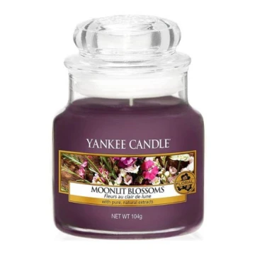 Yankee Candle - Aromatizēta svece MOONLIT BLOSSOMS maza 104g 20-30 stundas