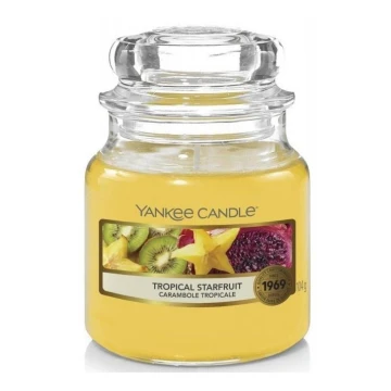 Yankee Candle - Aromatizēta svece TROPICAL STARFRUIT maza 104g 20-30 stundas