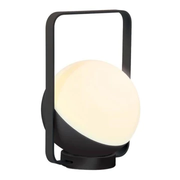 Zambelis E233 - LED Aptumšojama āra lampa LED/1,5W/5V IP44, melna