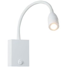 Zambelis H33 - LED Elastīga maza lampa LED/3W/230V balta