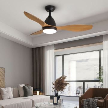 ZEVENTI - LED Griestu ventilators MURO LED/18W/230V Wi-Fi Tuya + tālvadības pults