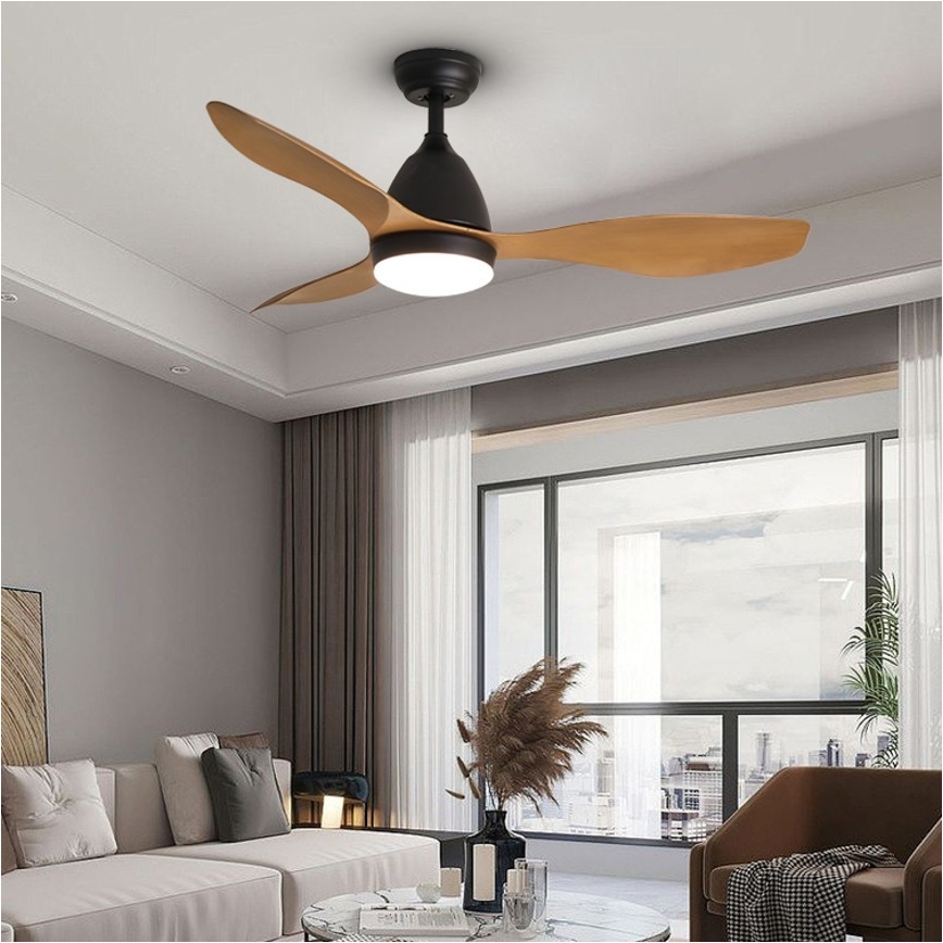 ZEVENTI - LED Griestu ventilators MURO LED/18W/230V Wi-Fi Tuya + tālvadības pults