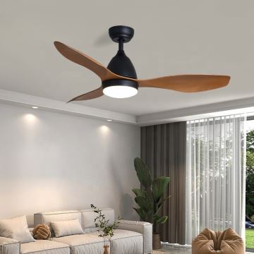 ZEVENTI - LED Griestu ventilators MURO LED/18W/230V Wi-Fi Tuya + tālvadības pults