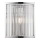 Zuma Line - Sienas lampa 1xE14/60W/230V sudraba